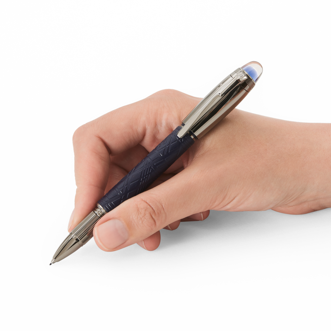 万宝龙星际行者系列幽蓝星辰双色特别款幼线笔