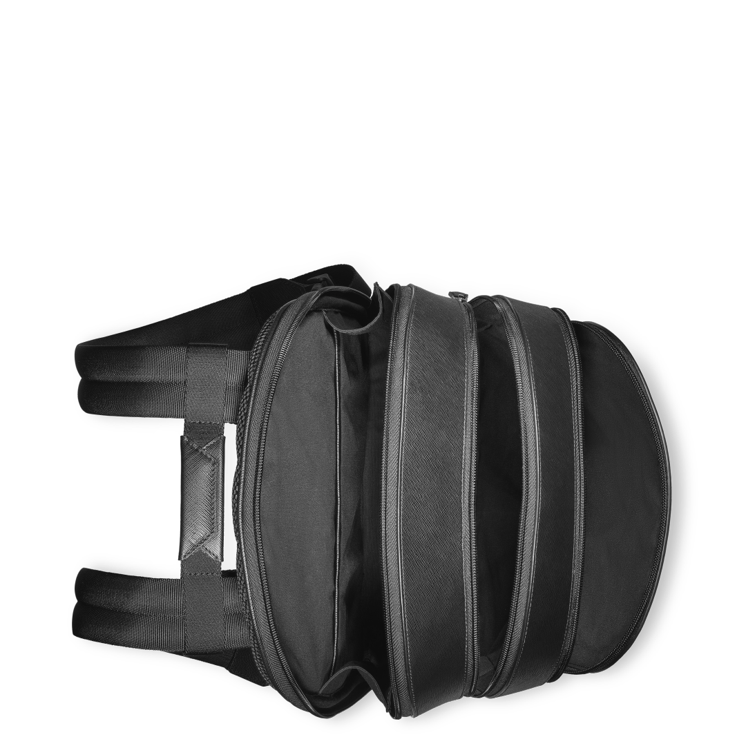 匠心系列中号多功能双肩包 经典黑