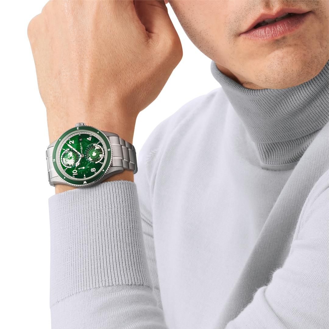 万宝龙1858系列南北半球零氧腕表