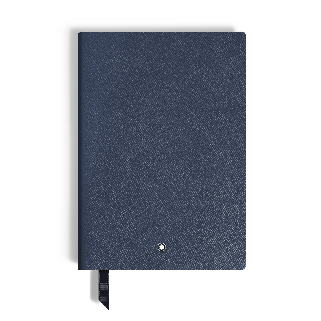 高级文具系列中号横线笔记本 蓝色