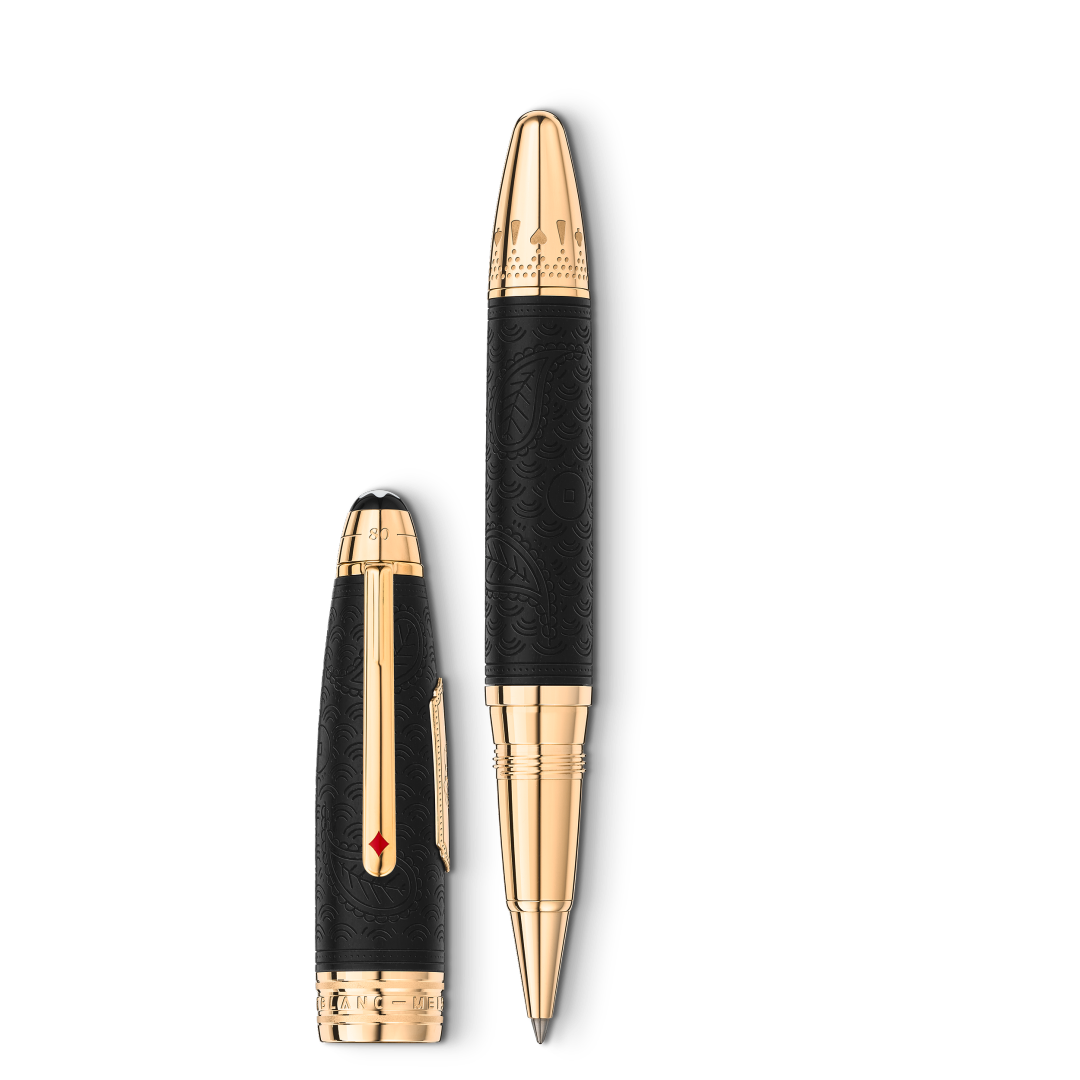 万宝龙大班贵金属系列《八十天环游地球》豪华款签字笔