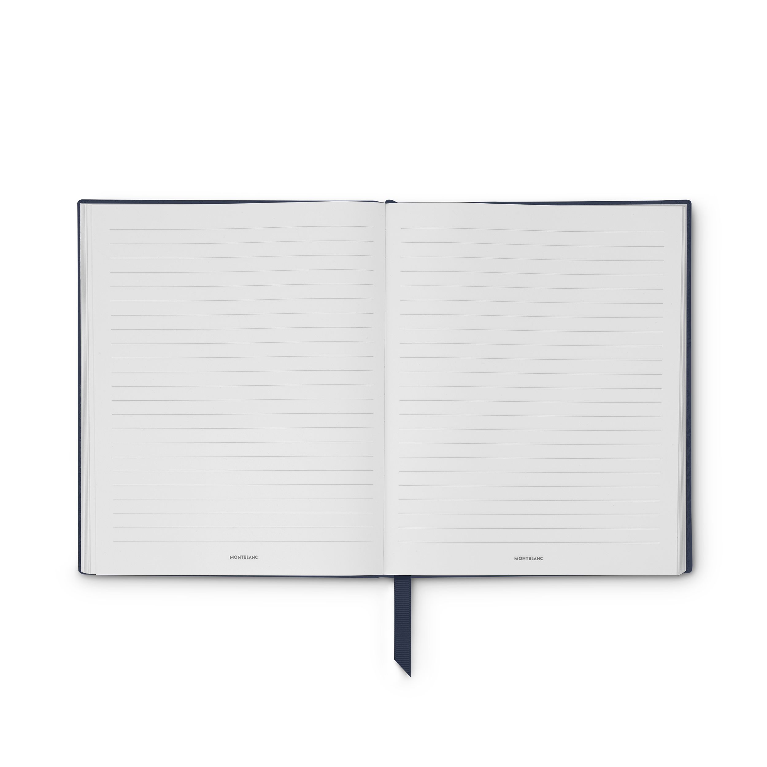 笔记本#149大号，万宝龙风尚3.0系列，墨水蓝 - 横格