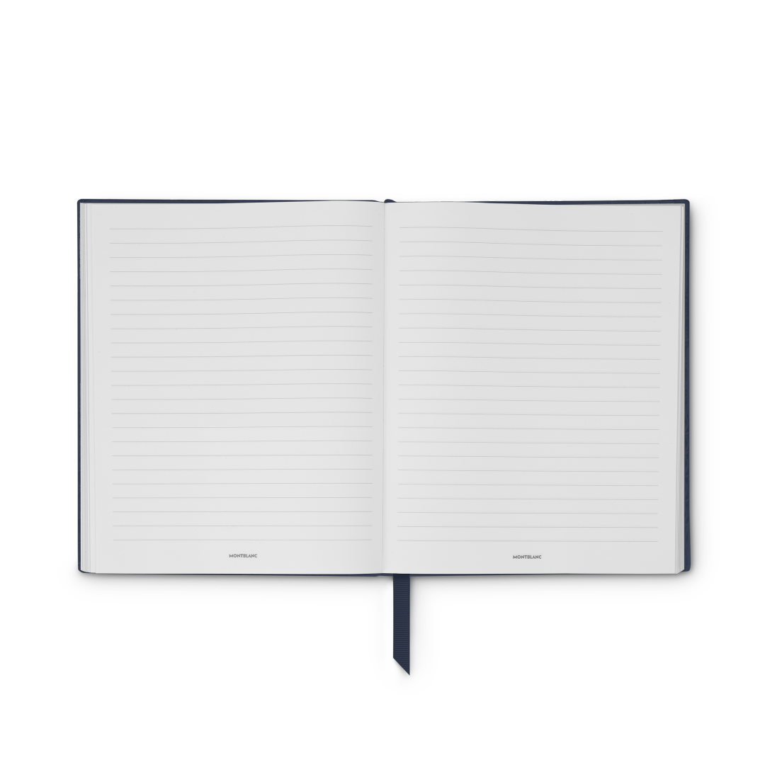 笔记本#149大号，万宝龙风尚3.0系列，墨水蓝 - 横格