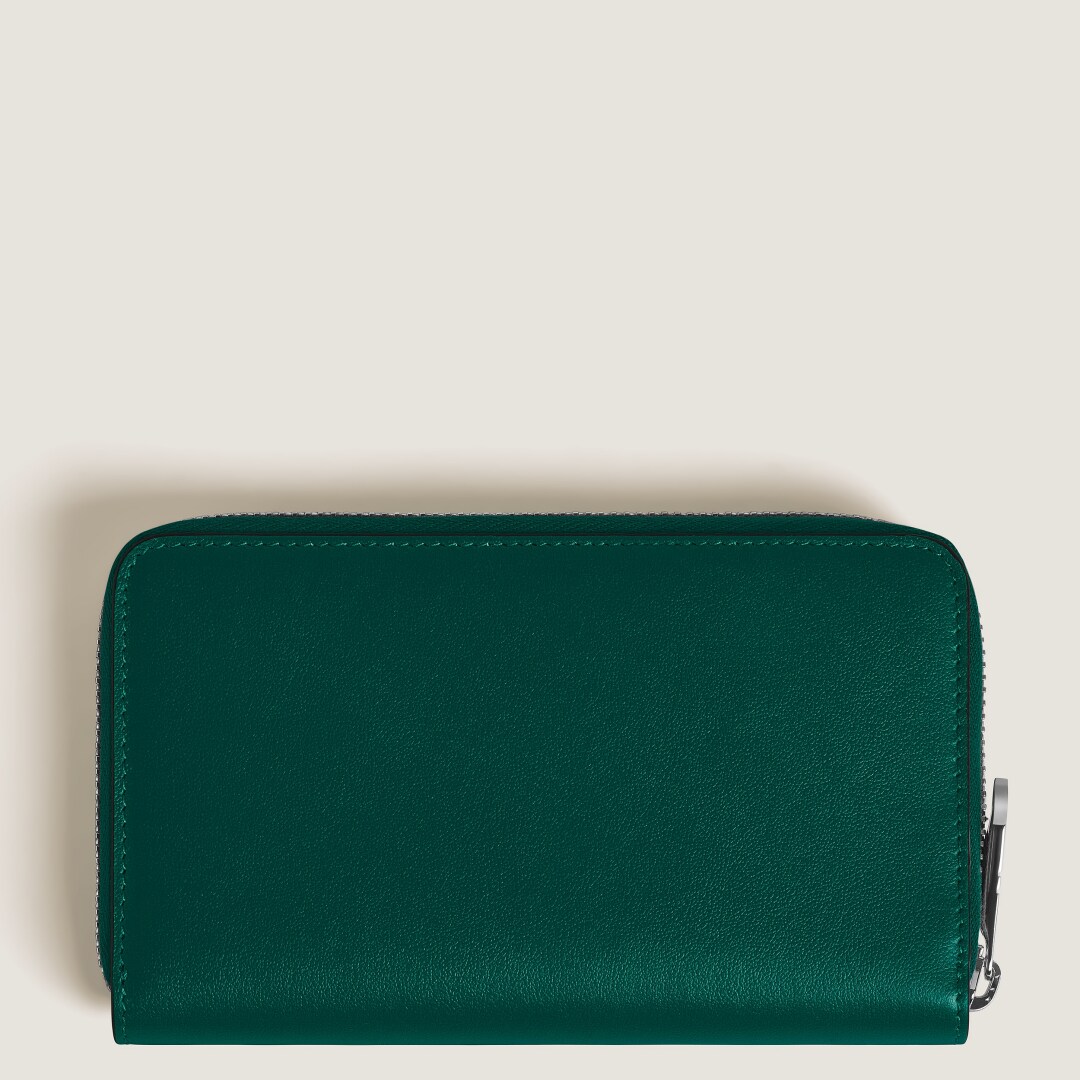 Soft wallet 12cc zip medium