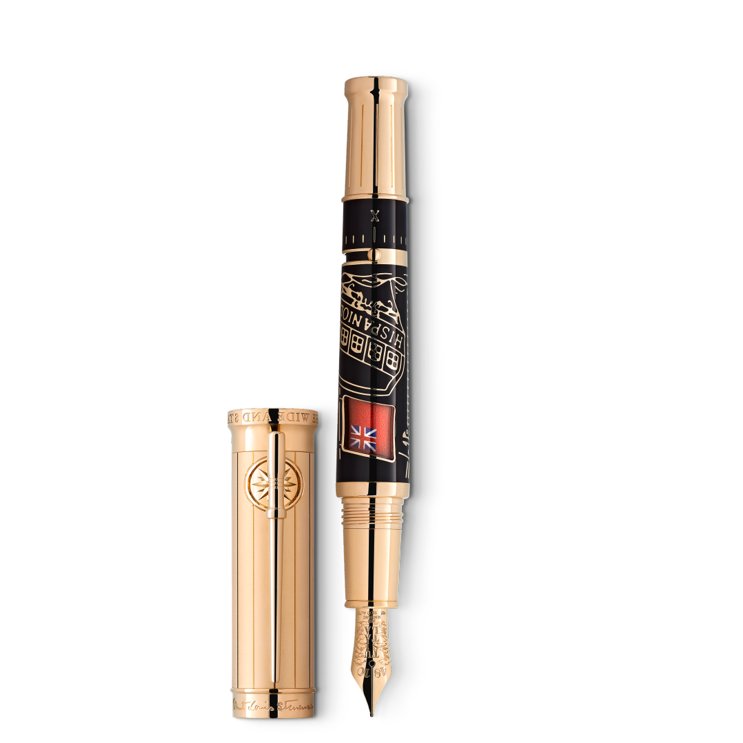 万宝龙大文豪系列致敬罗伯特·路易斯·史蒂文森限量款墨水笔（全球限量1883支）