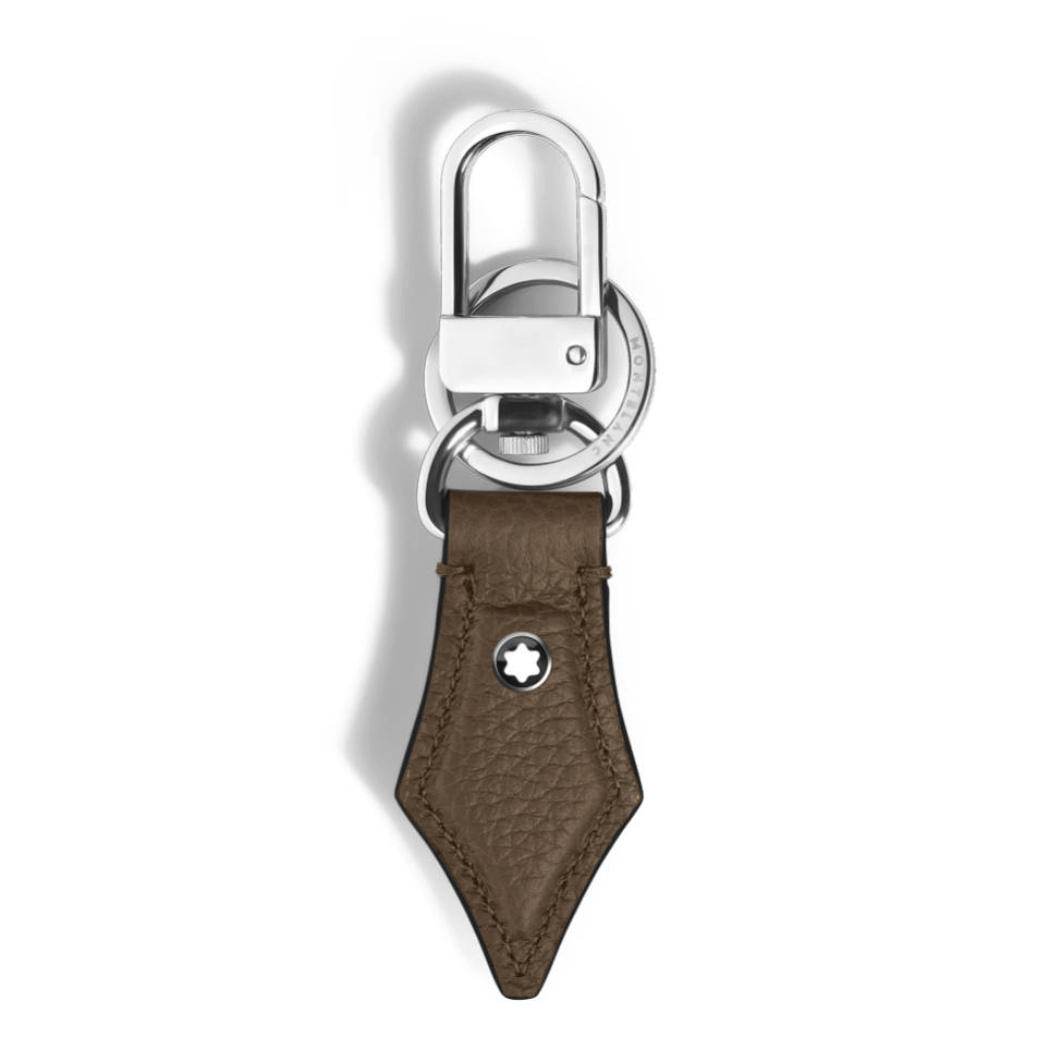 MB220459 - 粒纹钥匙扣 榛果棕