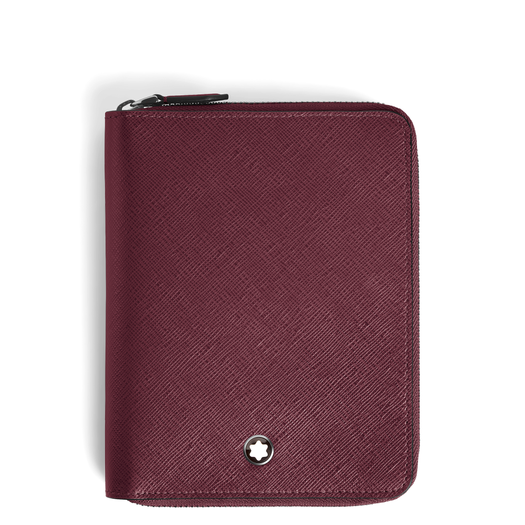 匠心系列5支装笔袋  波尔多红