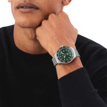 冰川系列潜水腕表 远山绿