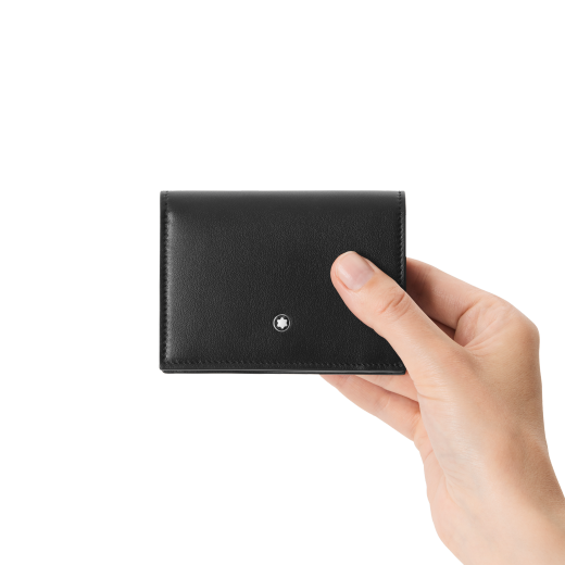 软皮系列方款钱夹 经典黑