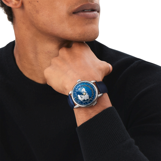 万宝龙明星系列寰宇世界腕表八十天环游地球限量款- 360枚