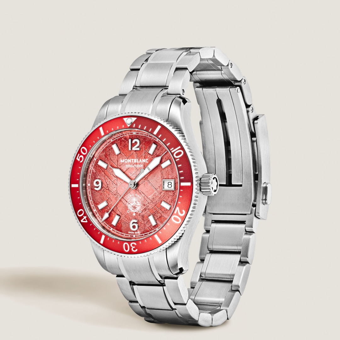 万宝龙冰川系列潜水无氧腕表（全球300枚）