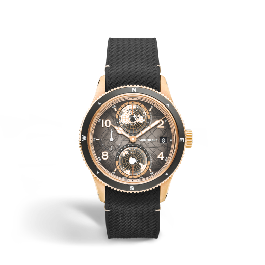 1858系列南北半球世界时无氧腕表 欧洲罗萨峰特别款（全球100枚)