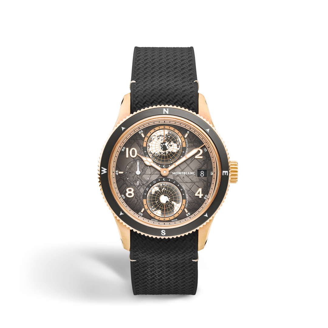 1858系列南北半球世界时无氧腕表 欧洲罗萨峰特别款（全球100枚)