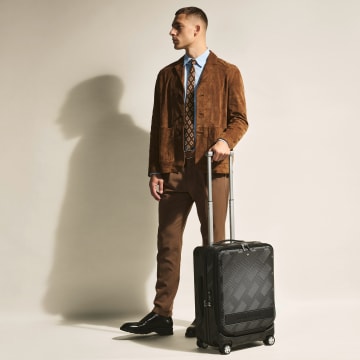风尚3.0系列#MY4810多功能旅行箱 经典黑
