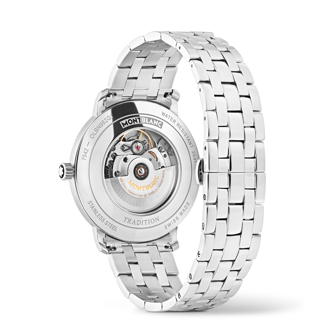 万宝龙传统系列日期自动上链腕表 午夜蓝