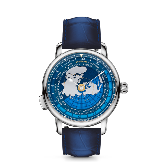 万宝龙明星系列寰宇世界腕表八十天环游地球限量款- 360枚