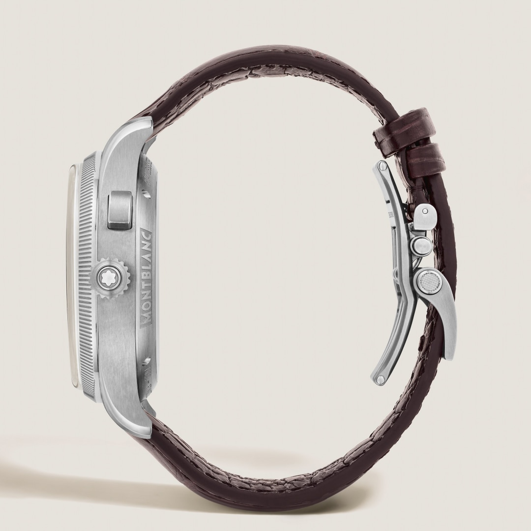 美耐华追针计时腕表 波尔多红（全球100枚）