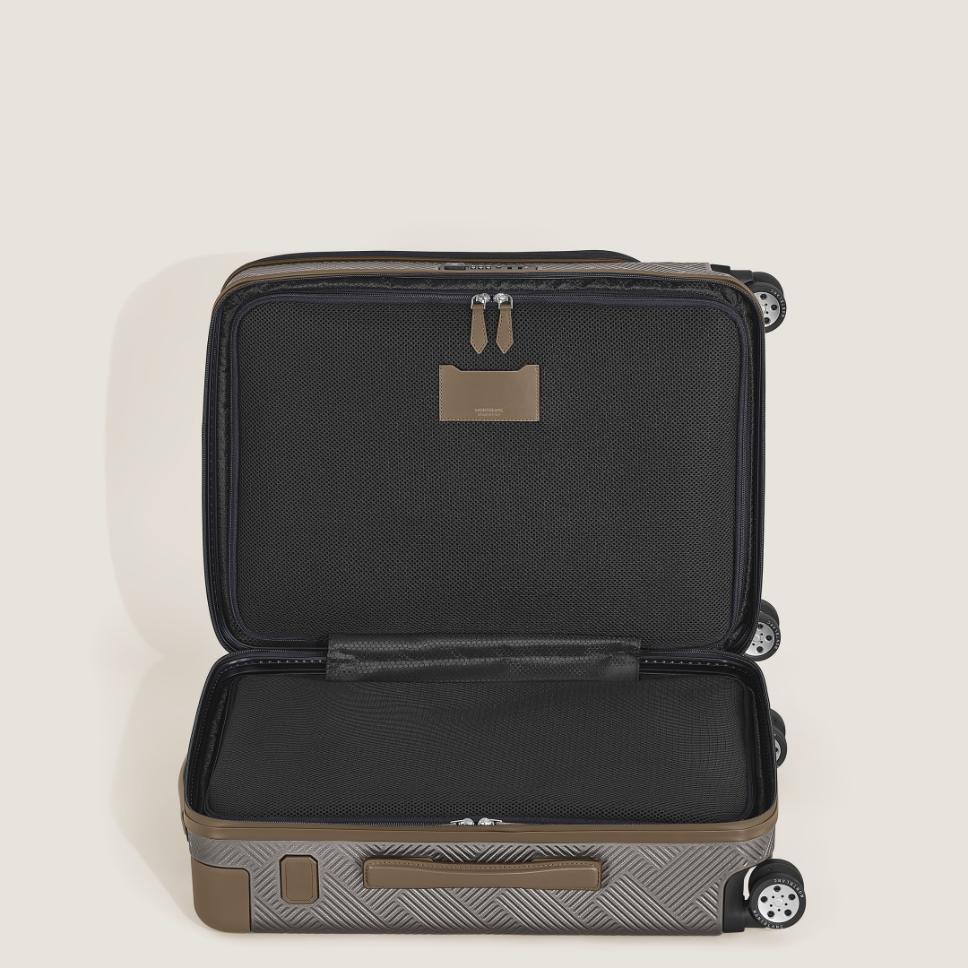 风尚3.0#MY4810多功能旅行箱 复古银