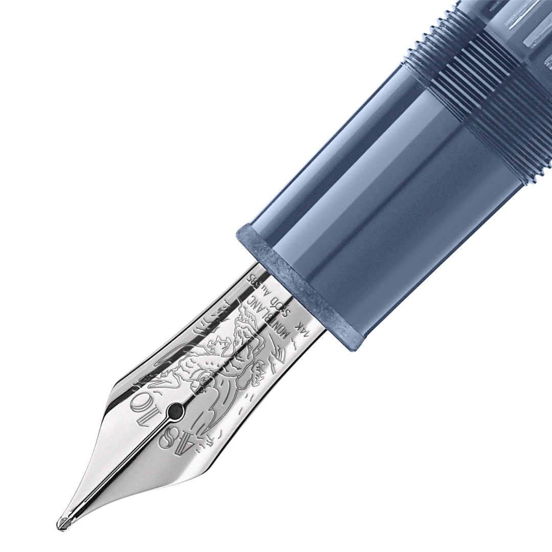 大班冰川系列墨水笔豪华款(F)蓝色