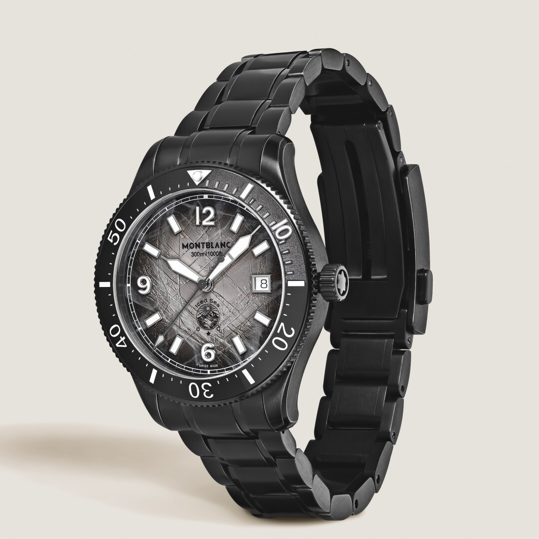 万宝龙冰川系列潜水无氧腕表