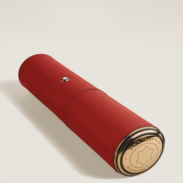 大班便携式笔筒 朱雀红