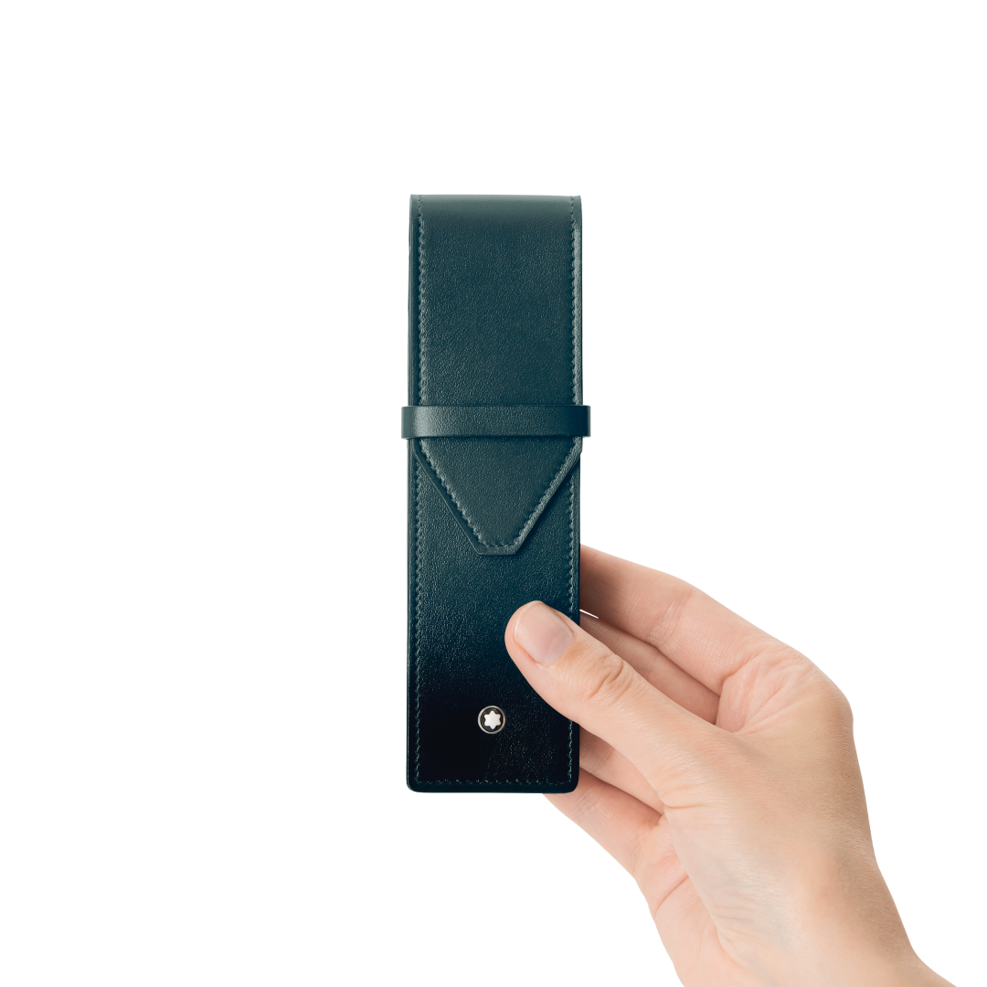 大班系列墨韵2支装笔袋 英伦绿