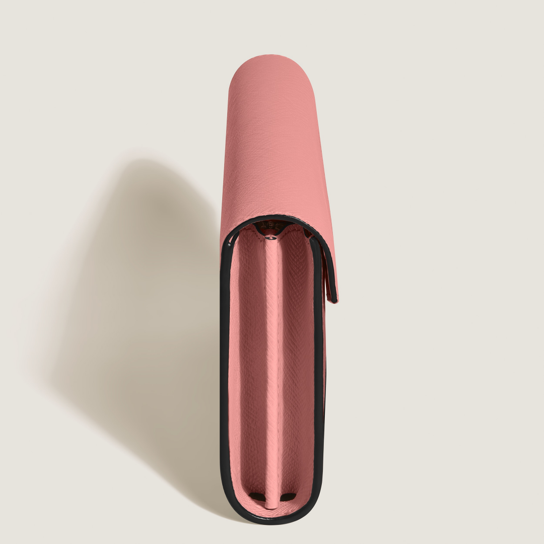 匠心系列长款钱夹 树莓粉