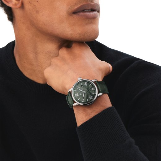 明星系列自动上链腕表 丛林绿(全球800枚)