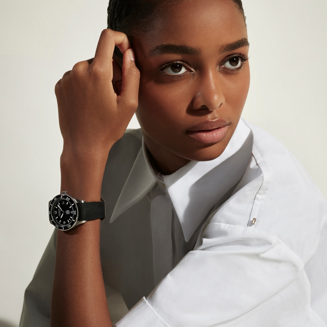 万宝龙冰川系列潜水无氧腕表