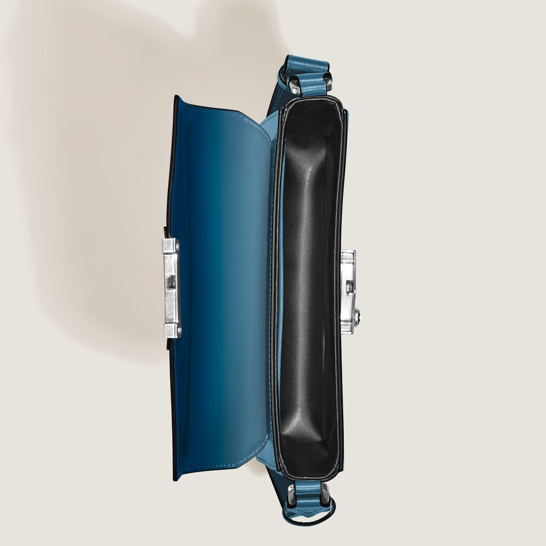 大班系列山峰扣墨韵迷你邮差包 雾霾蓝