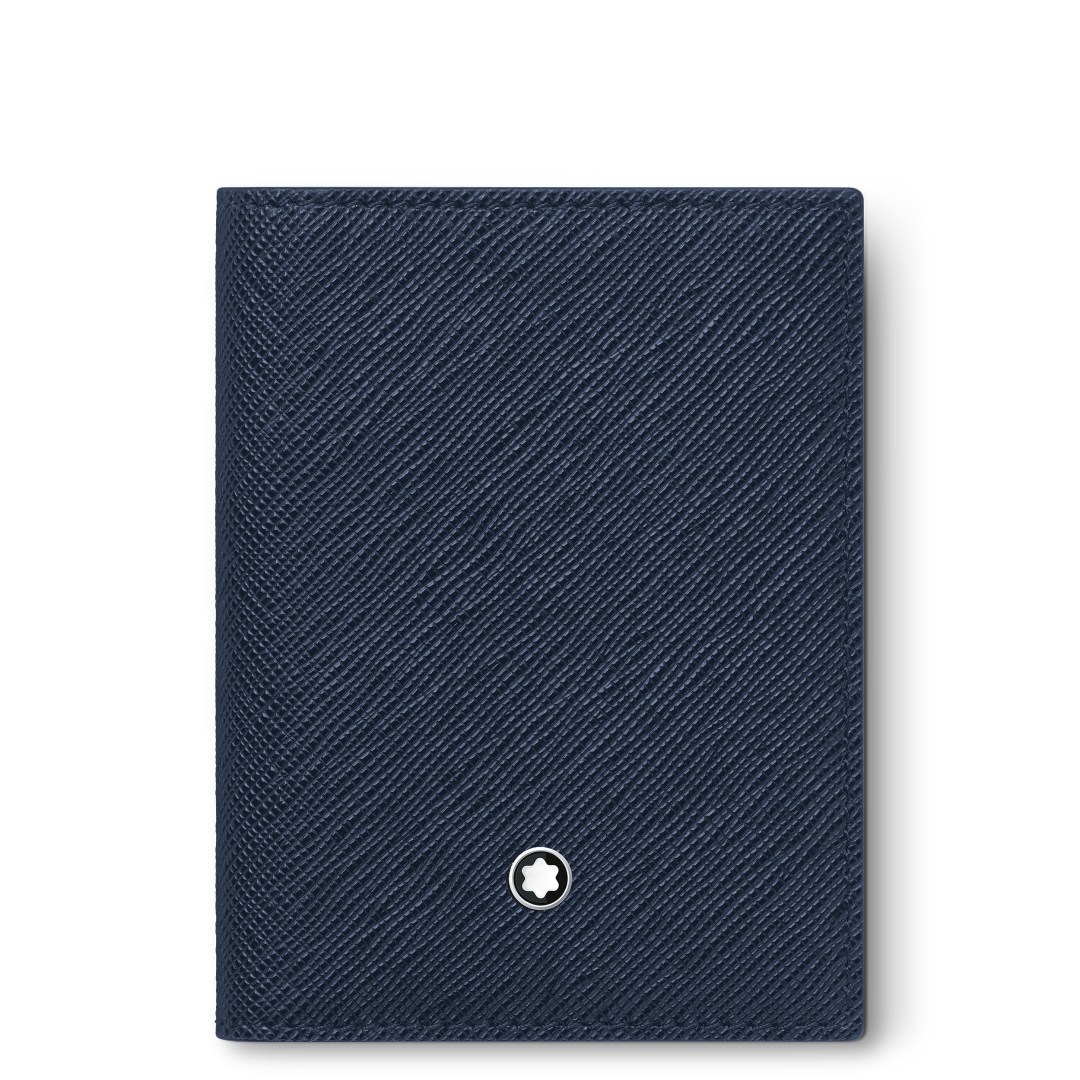  匠心系列4卡位卡片夹 墨水蓝