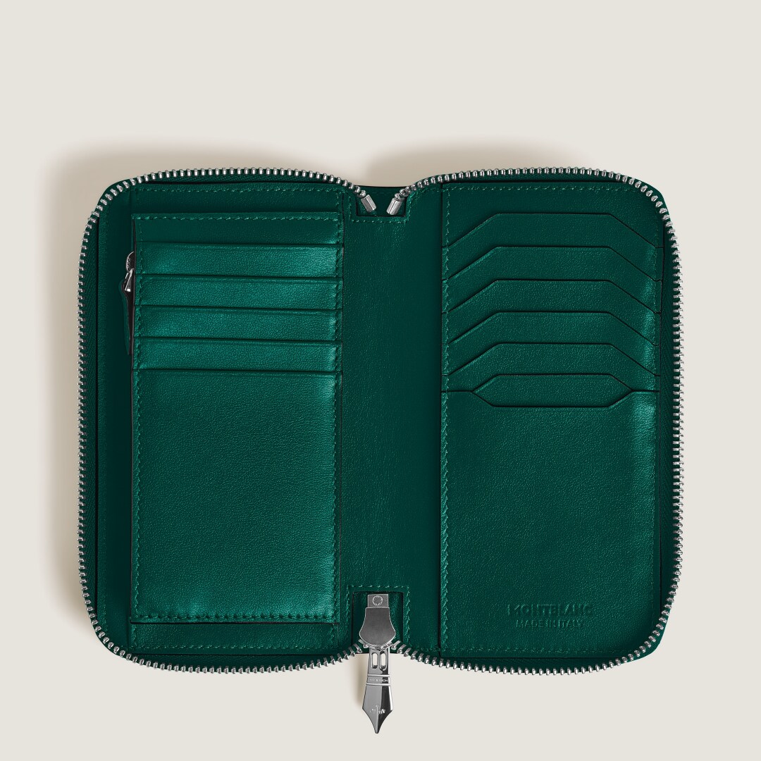Soft wallet 12cc zip medium