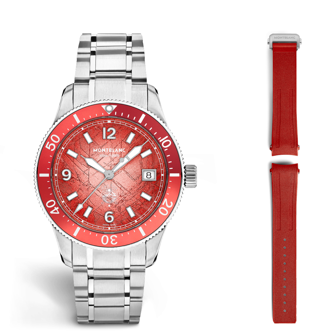 万宝龙冰川系列潜水无氧腕表（全球300枚）