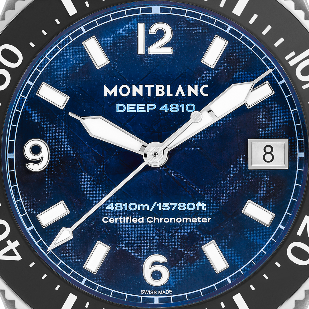 冰川系列潜水无氧腕表 4810米深潜特别款