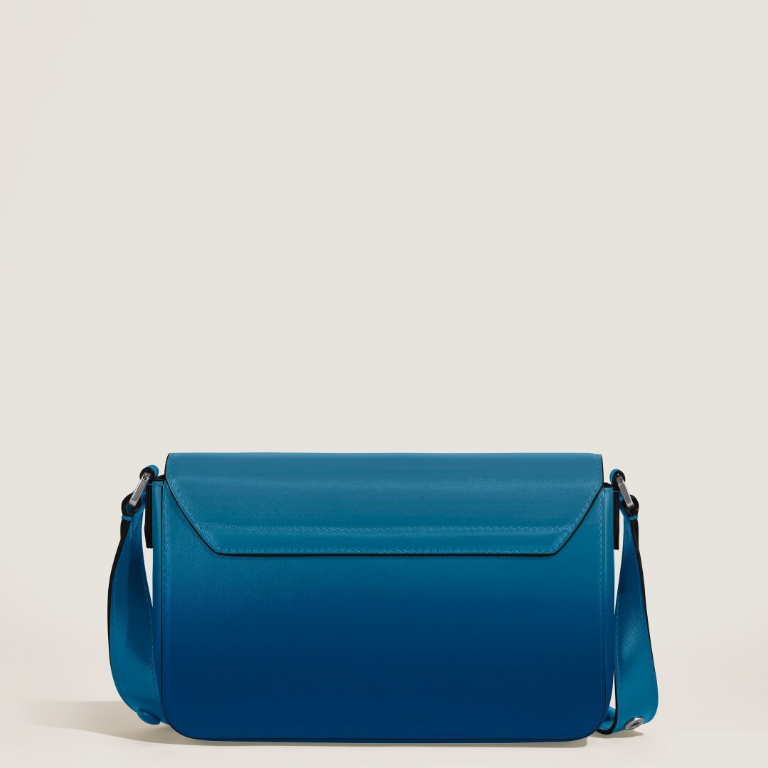 大班系列山峰扣墨韵迷你邮差包 雾霾蓝