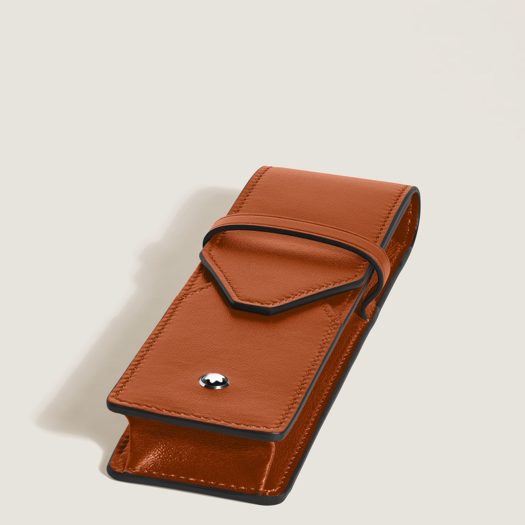 大班系列2支装笔袋  焦糖棕