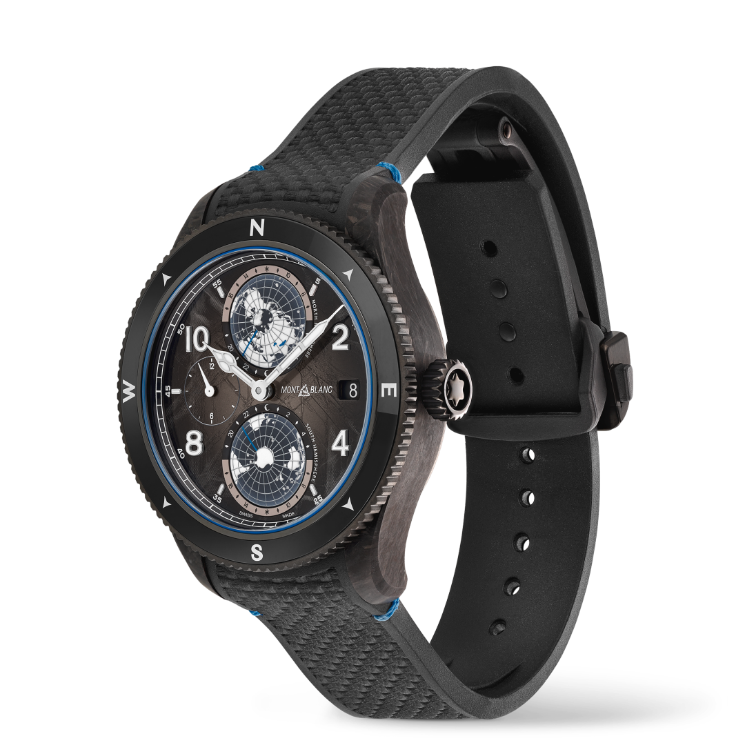 万宝龙1858系列南北半球CARBO₂零氧腕表限量款 - 1969枚