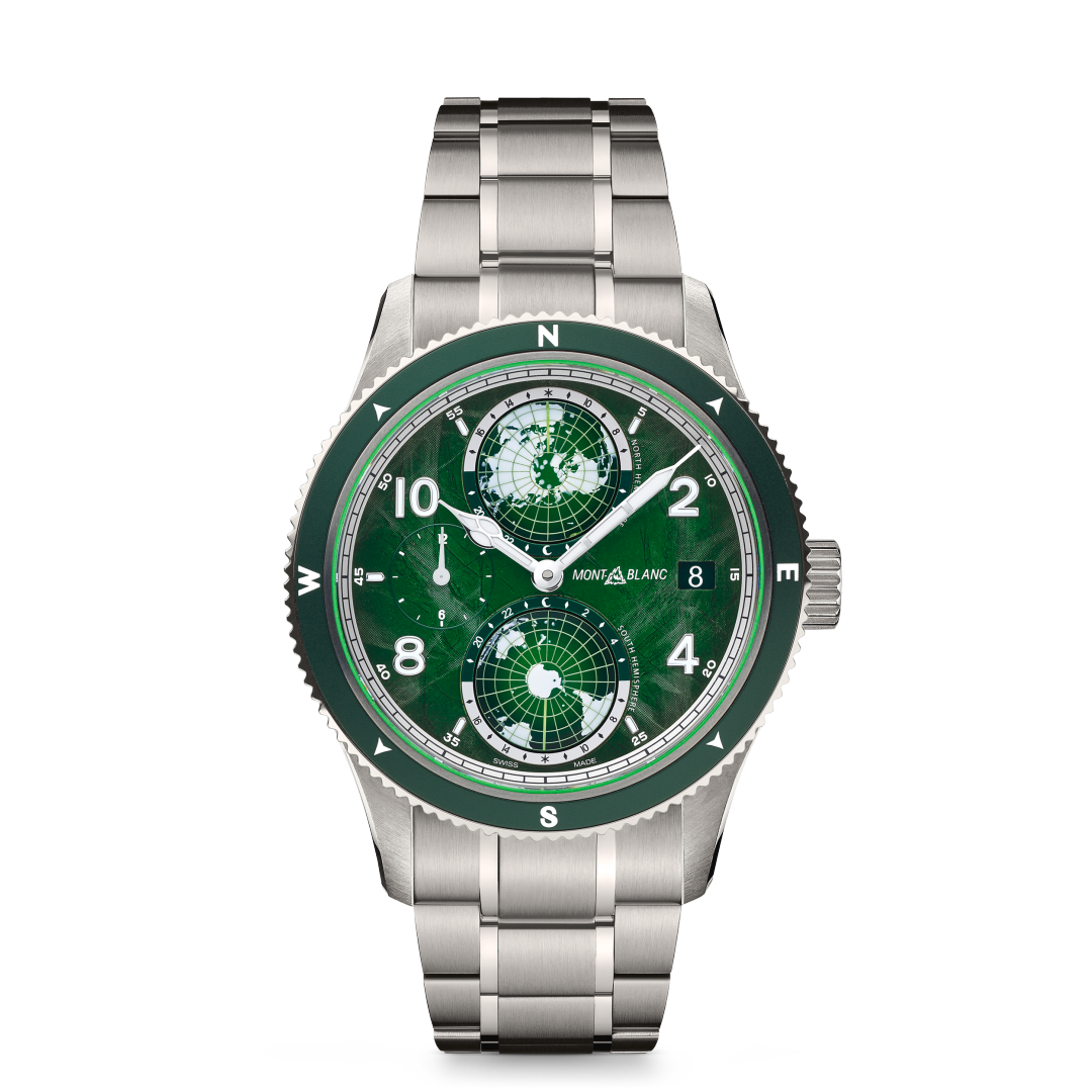 万宝龙1858系列南北半球零氧腕表