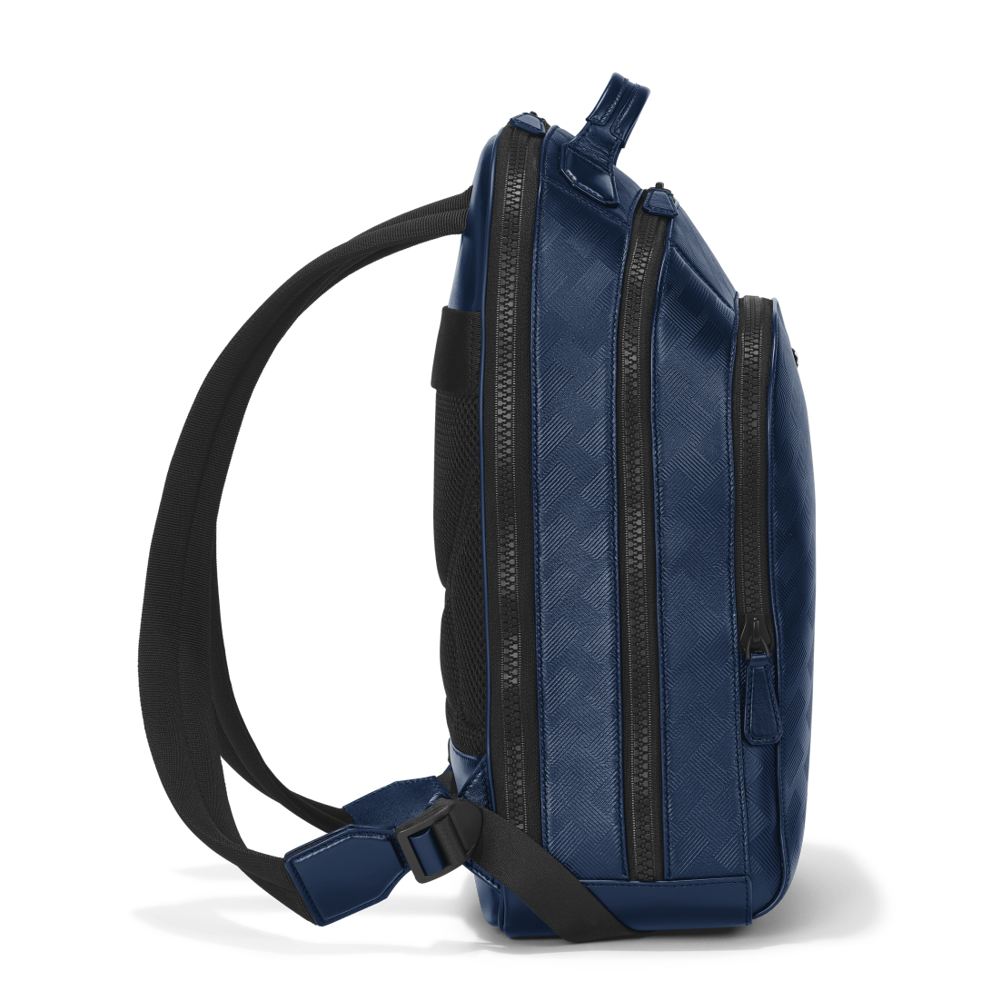 风尚3.0系列多功能中号双肩包 墨水蓝