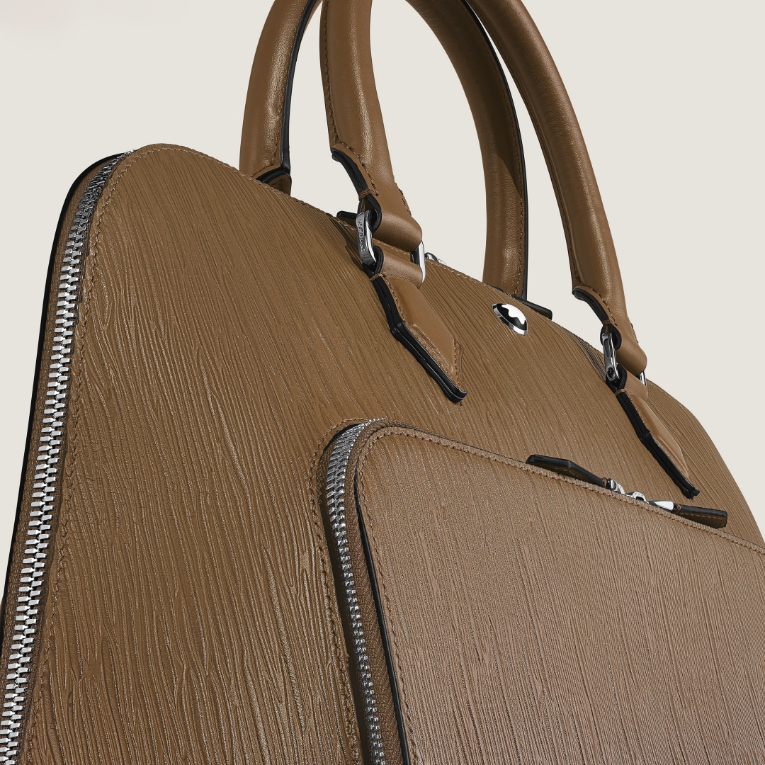 书写旅行家手提包 沙色