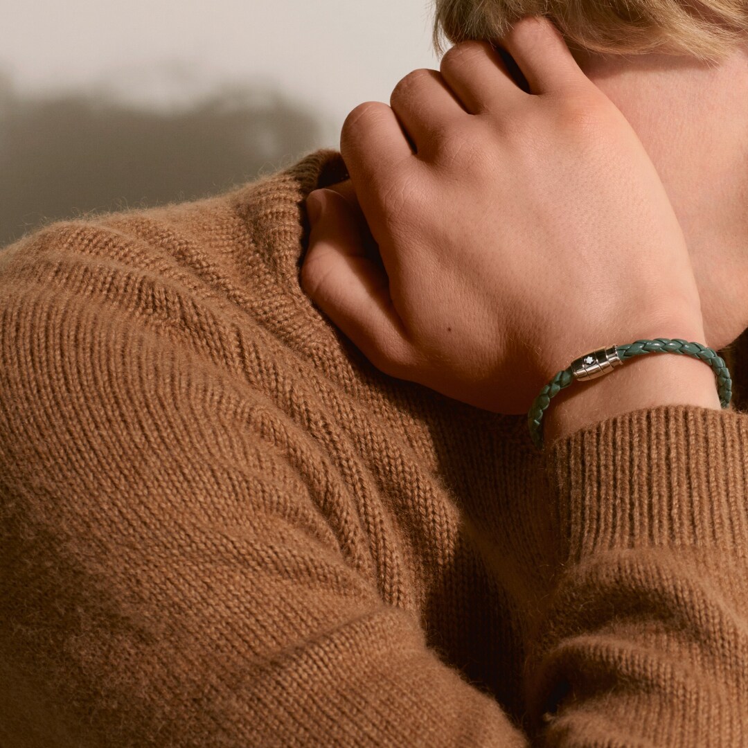 万宝龙大班系列起源特别款手环 墨水蓝