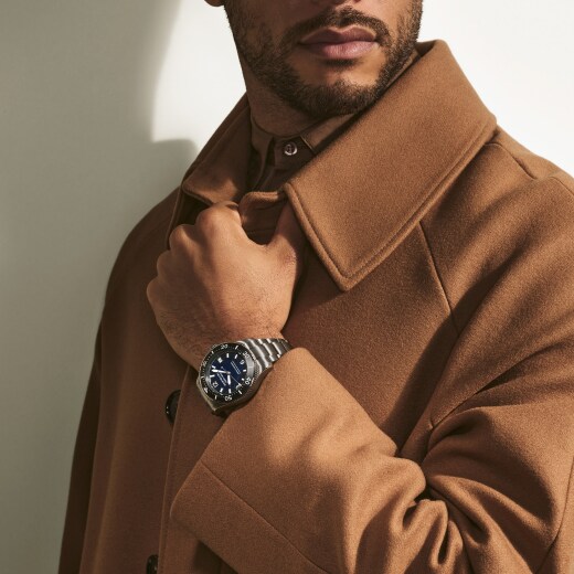 冰川系列潜水无氧腕表 4810米深潜特别款 配钛金属表带