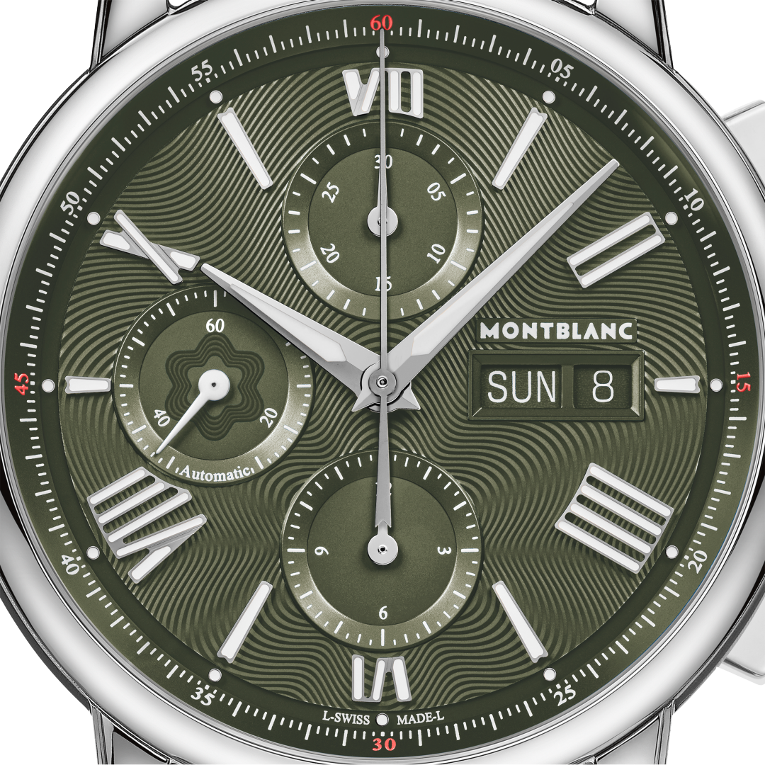 明星系列星期日期计时腕表 丛林绿（全球800枚）