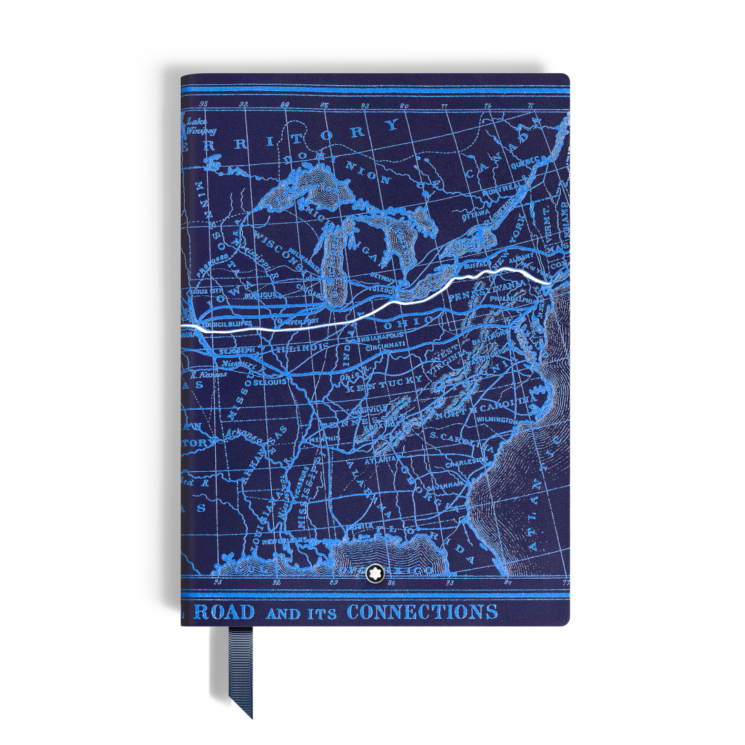 大班系列八十天环游地球特别款中号笔记本 蓝色