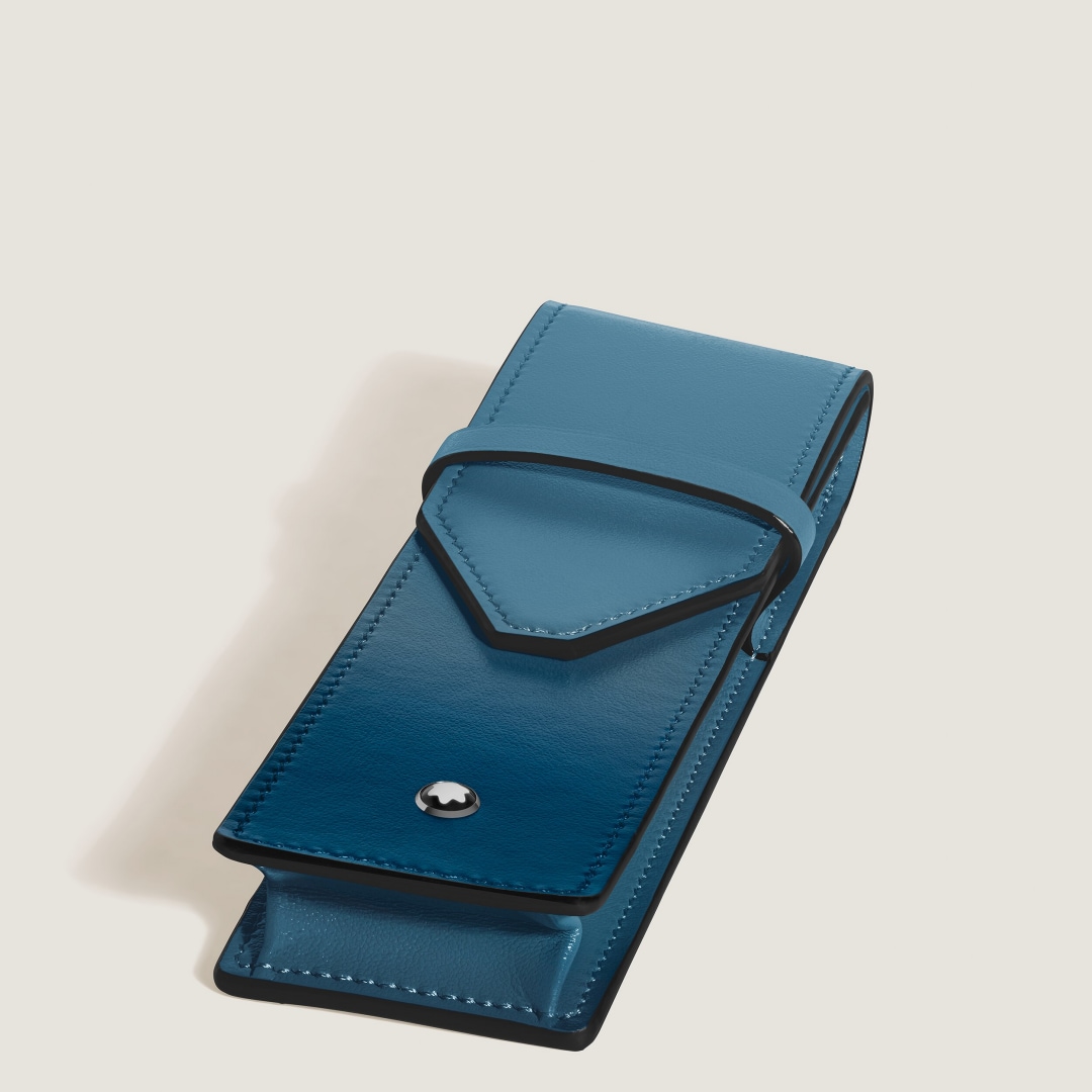 大班系列墨韵2支装笔袋 雾霾蓝