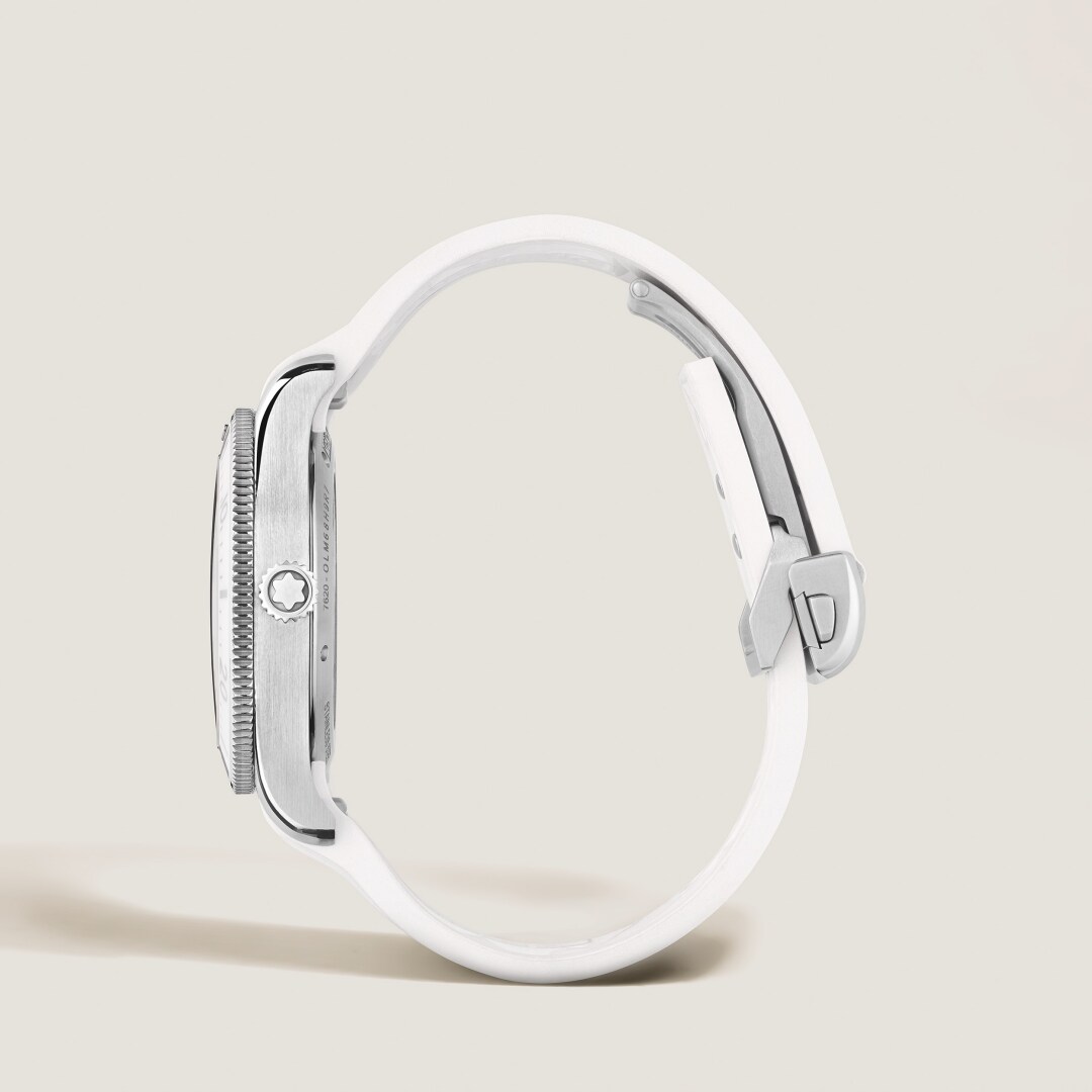 冰川系列潜水无氧腕表 冰川白特别款