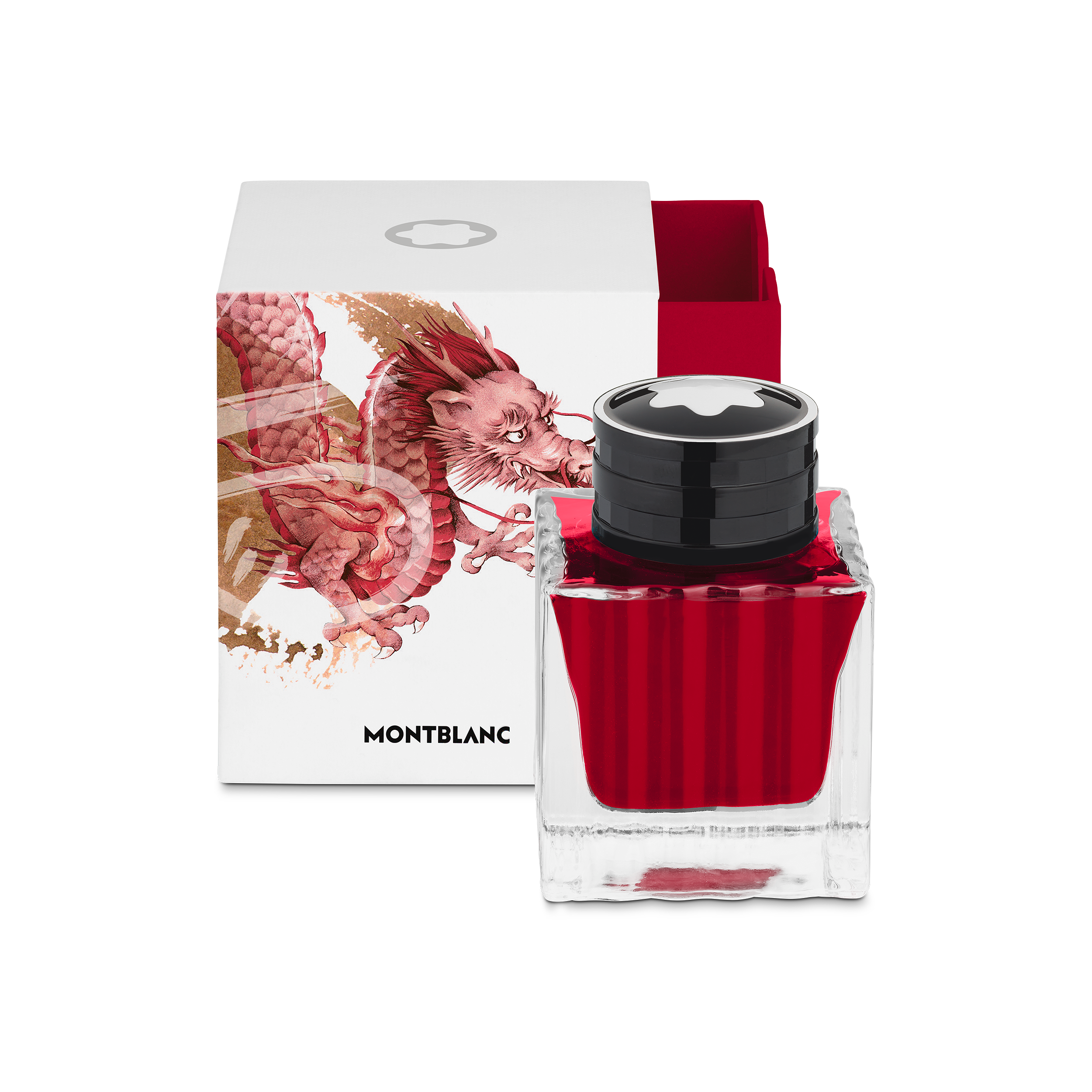 万宝龙50毫升瓶装墨水 祥瑞系列龙年特别款