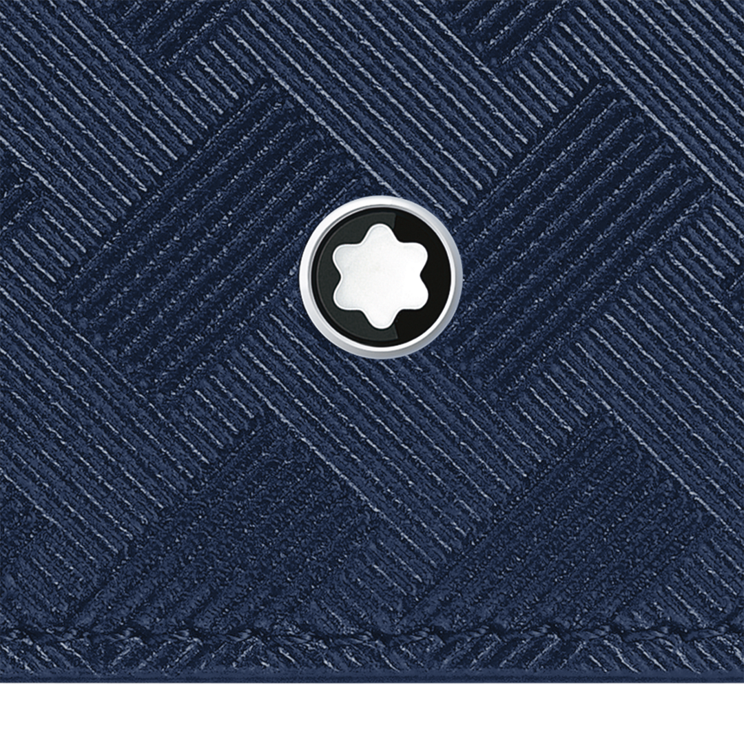 风尚3.0系列6卡位短款钱夹 墨水蓝