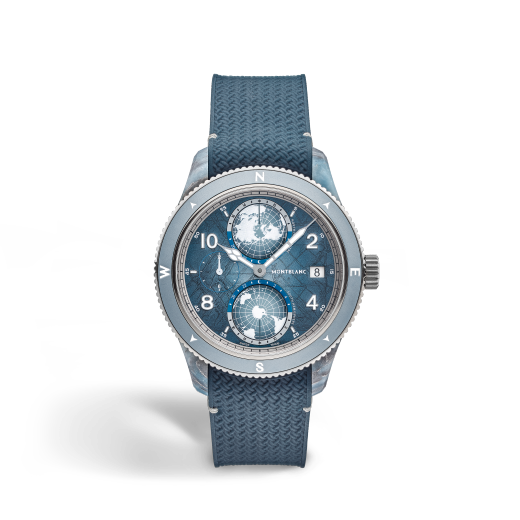 1858系列南北半球世界时无氧腕表 南极文森峰特别款(全球986枚)