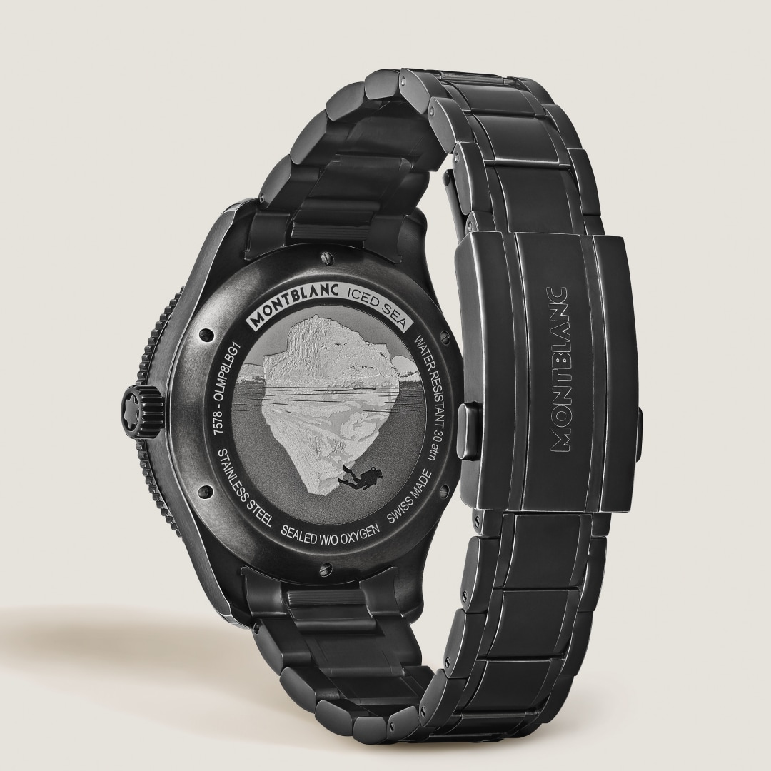 万宝龙冰川系列潜水无氧腕表